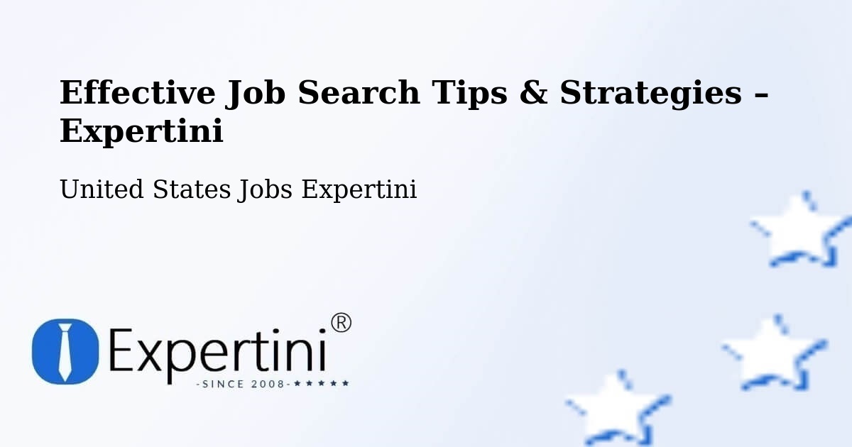 Job Search Tips & Strategies for Job Seekers – Tomahawk - Tomahawk, United States Jobs Expertini